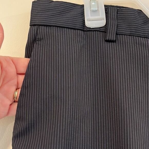 Nike Golf Dri Fit Pants Gray Striped Men's Size 36 x 32 - Picture 3 of 8